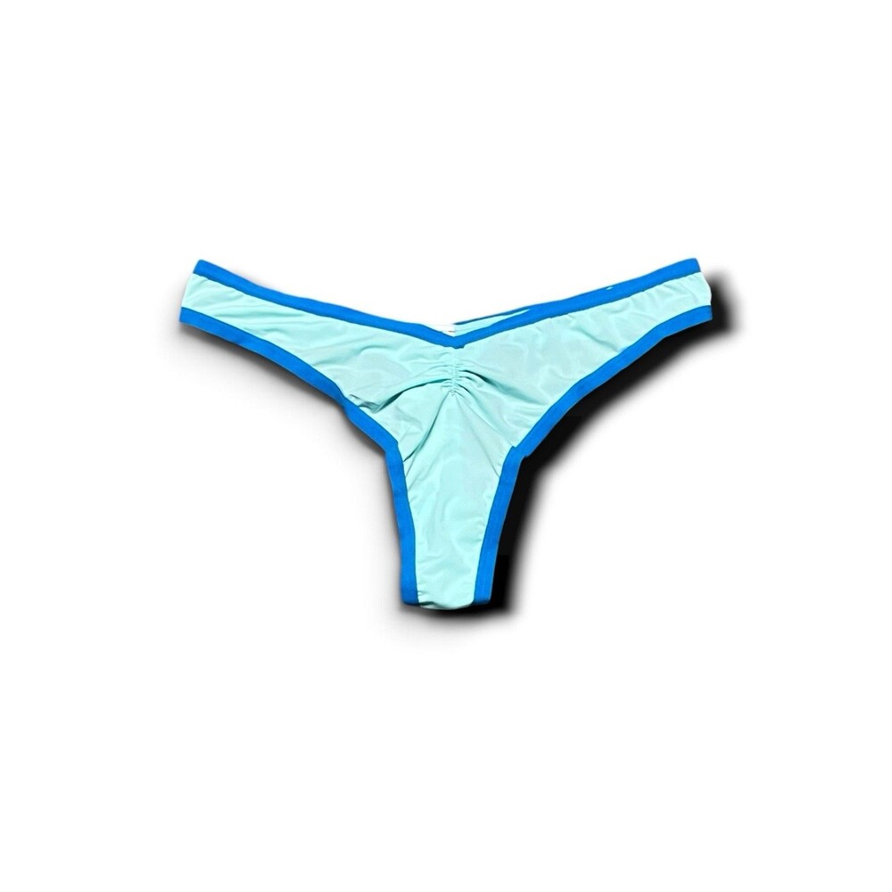 Aerie Women's Being #AERIEREAL High Cut Thong Panties - Med